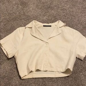 white brandy shirt